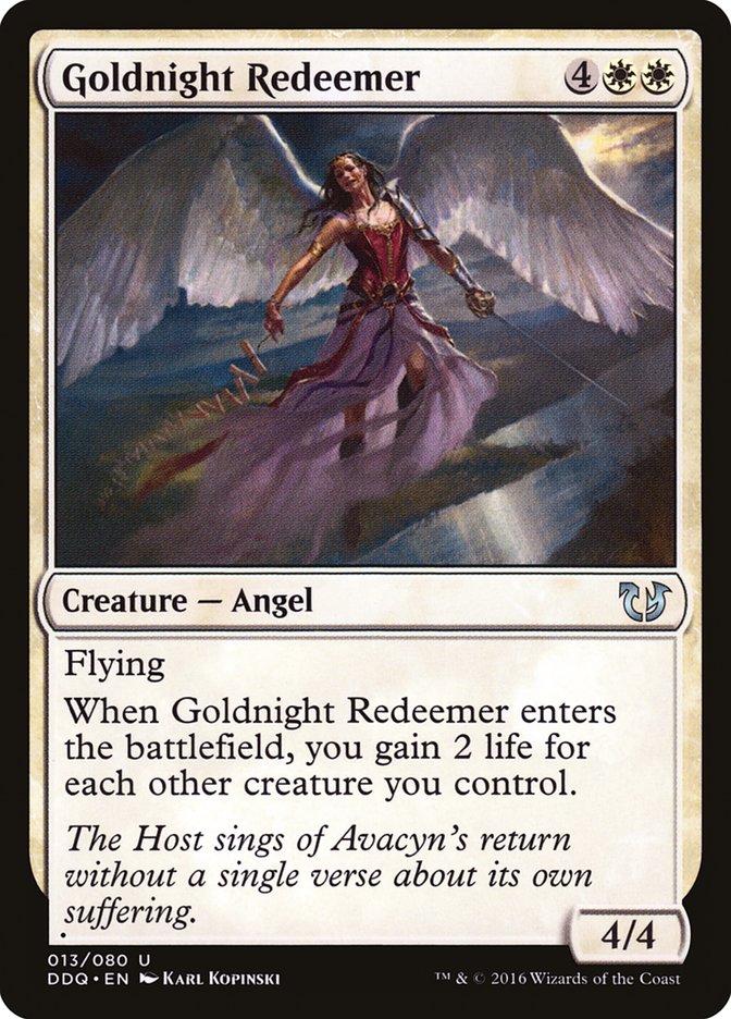 Goldnight Redeemer [Duel Decks: Blessed vs. Cursed] | Gear Gaming Fayetteville