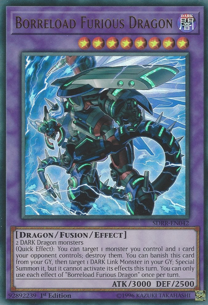 Borreload Furious Dragon [SDRR-EN042] Ultra Rare | Gear Gaming Fayetteville