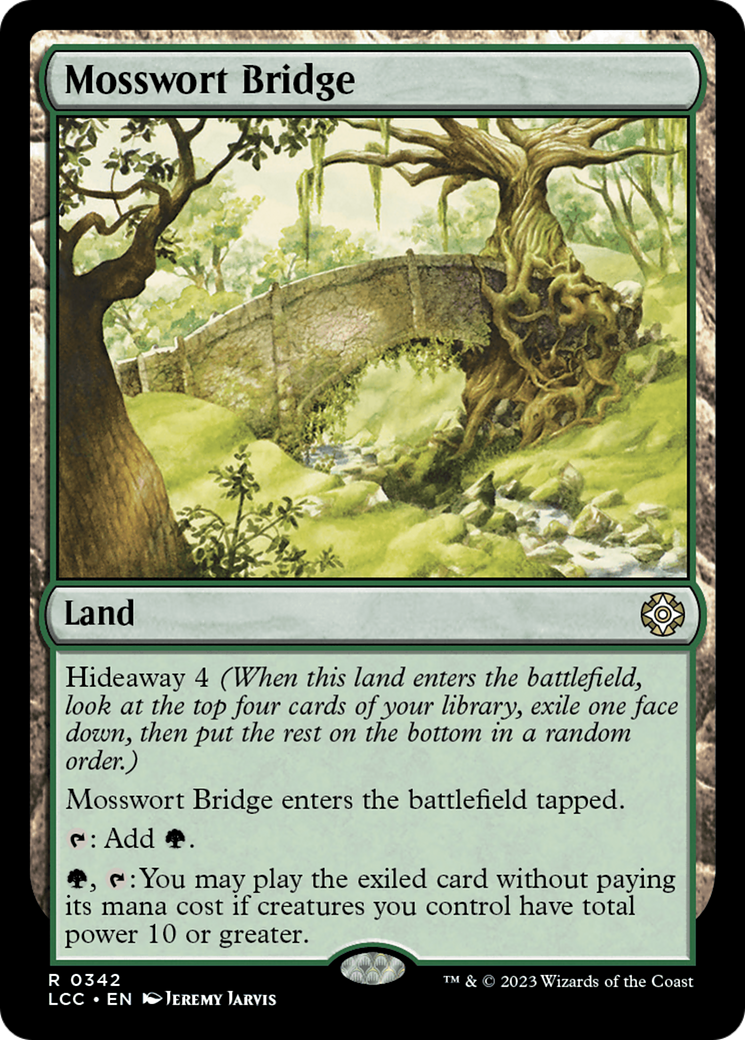 Mosswort Bridge [The Lost Caverns of Ixalan Commander] | Gear Gaming Fayetteville