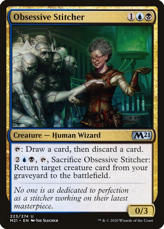 Obsessive Stitcher [Core Set 2021] | Gear Gaming Fayetteville