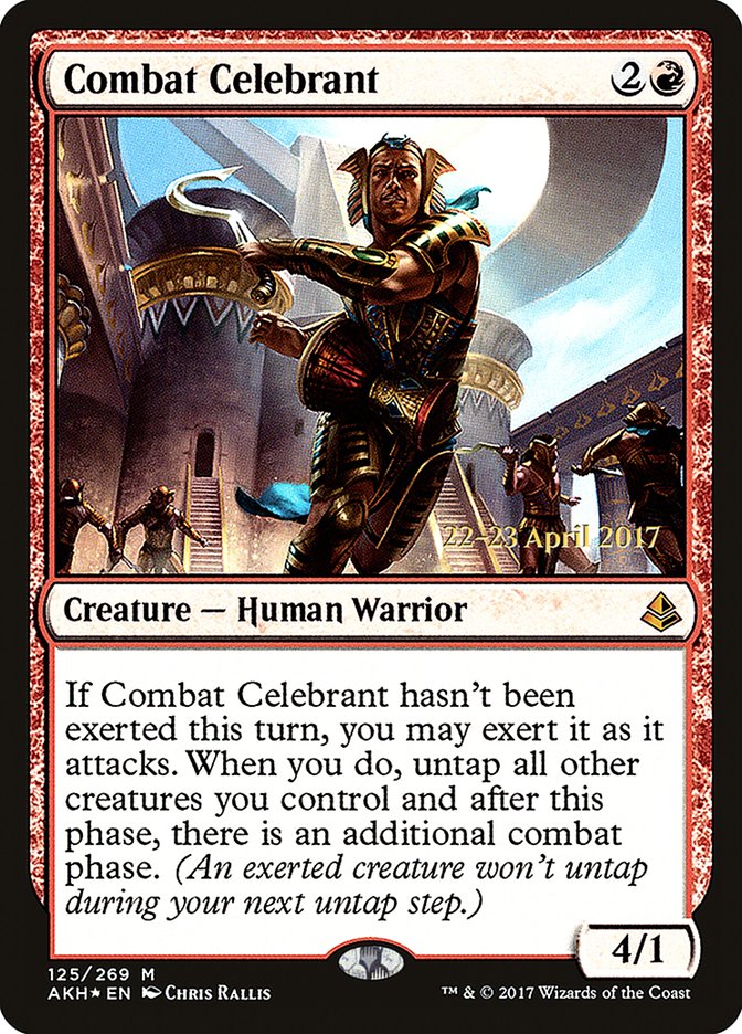 Combat Celebrant [Amonkhet Prerelease Promos] | Gear Gaming Fayetteville