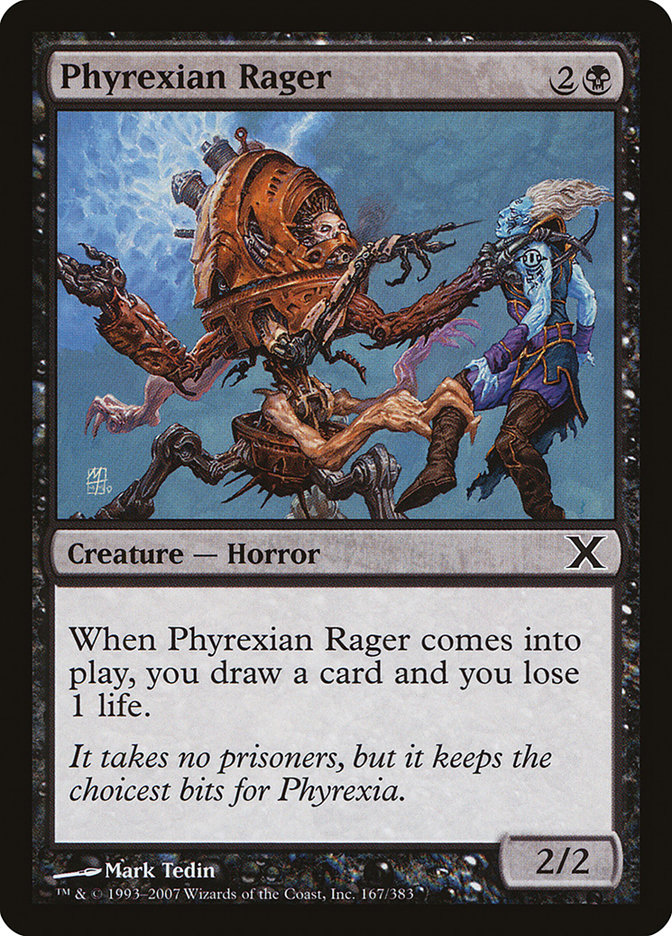 Phyrexian Rager [Tenth Edition] | Gear Gaming Fayetteville