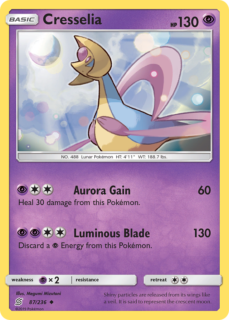 Cresselia (87/236) [Sun & Moon: Unified Minds] | Gear Gaming Fayetteville