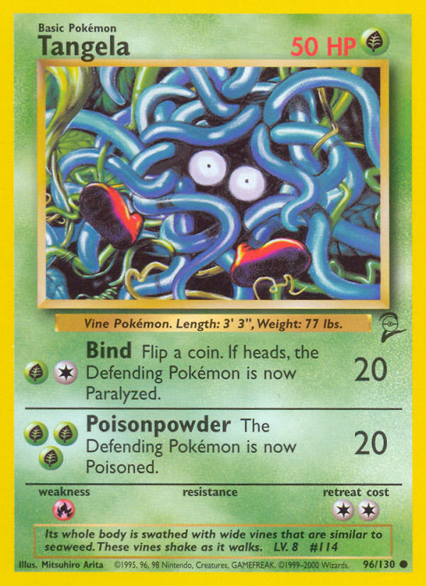 Tangela (96/130) [Base Set 2] | Gear Gaming Fayetteville