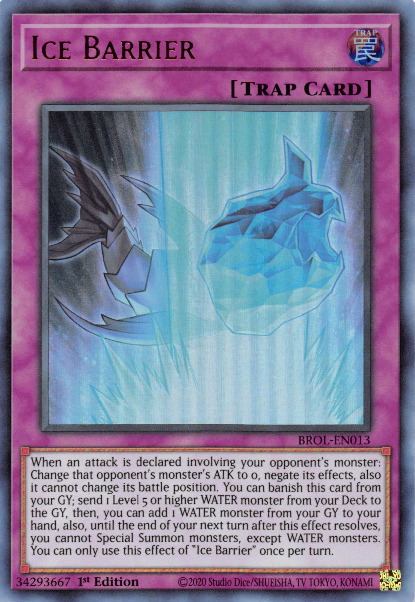 Ice Barrier [BROL-EN013] Ultra Rare | Gear Gaming Fayetteville