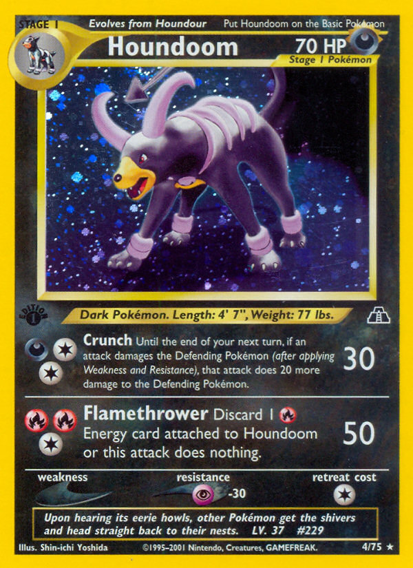 Houndoom (4/75) [Neo Discovery 1st Edition] | Gear Gaming Fayetteville