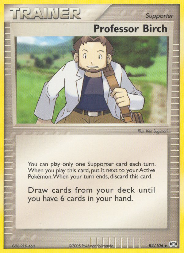 Professor Birch (82/106) [EX: Emerald] | Gear Gaming Fayetteville