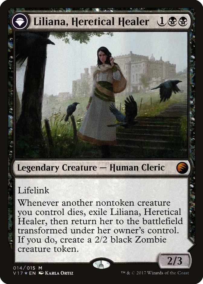 Liliana, Heretical Healer // Liliana, Defiant Necromancer [From the Vault: Transform] | Gear Gaming Fayetteville