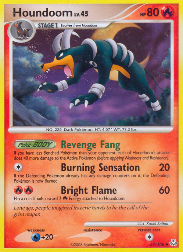 Houndoom (57/146) [Diamond & Pearl: Legends Awakened] | Gear Gaming Fayetteville