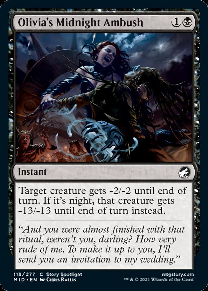 Olivia's Midnight Ambush [Innistrad: Midnight Hunt] | Gear Gaming Fayetteville