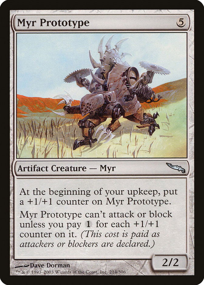 Myr Prototype [Mirrodin] | Gear Gaming Fayetteville