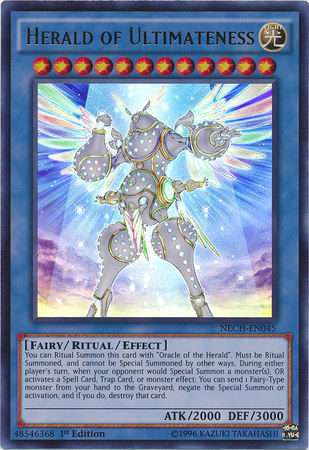 Herald of Ultimateness [NECH-EN045] Ultra Rare | Gear Gaming Fayetteville