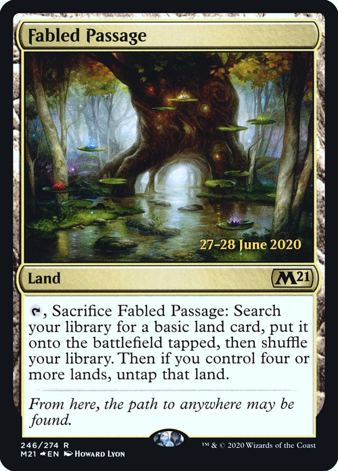 Fabled Passage [Core Set 2021 Prerelease Promos] | Gear Gaming Fayetteville