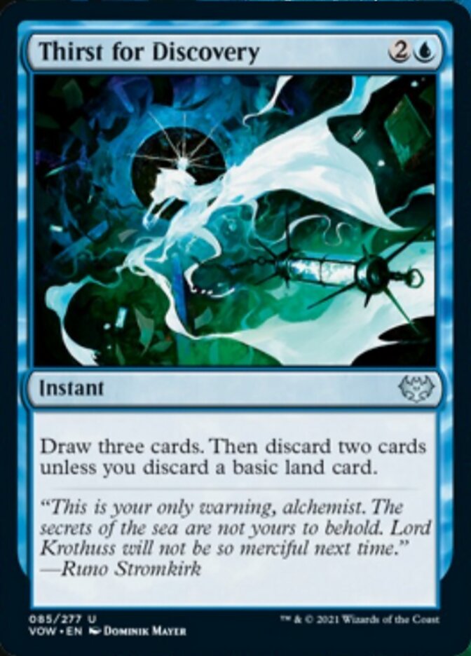 Thirst for Discovery [Innistrad: Crimson Vow] | Gear Gaming Fayetteville