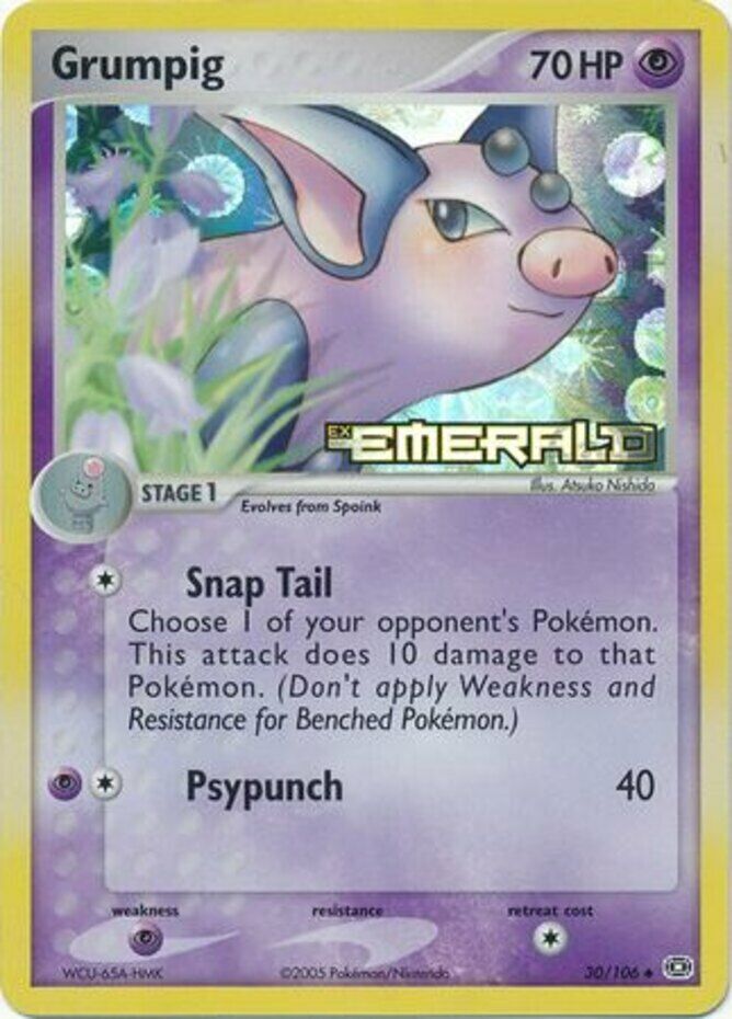 Grumpig (30/106) (Stamped) [EX: Emerald] | Gear Gaming Fayetteville