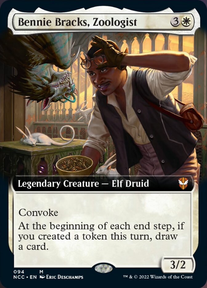 Bennie Bracks, Zoologist (Extended Art) [Streets of New Capenna Commander] | Gear Gaming Fayetteville