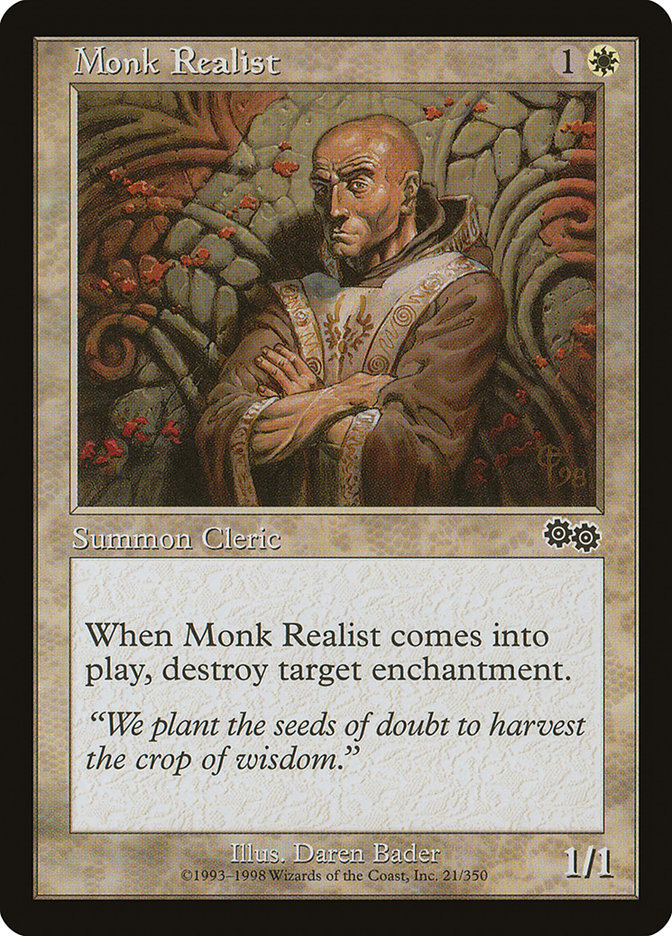 Monk Realist [Urza's Saga] | Gear Gaming Fayetteville