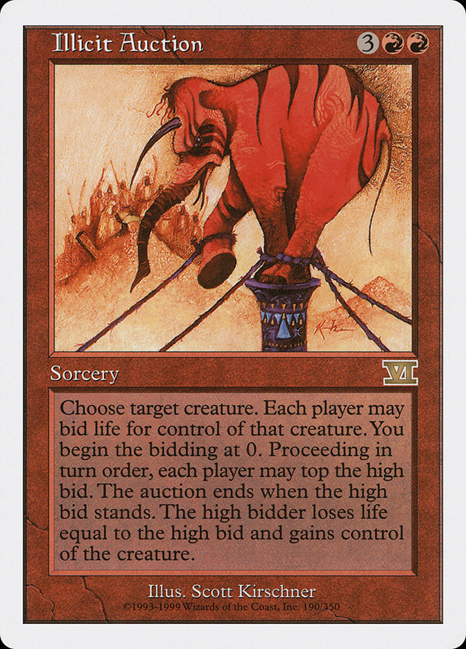 Illicit Auction [Classic Sixth Edition] | Gear Gaming Fayetteville