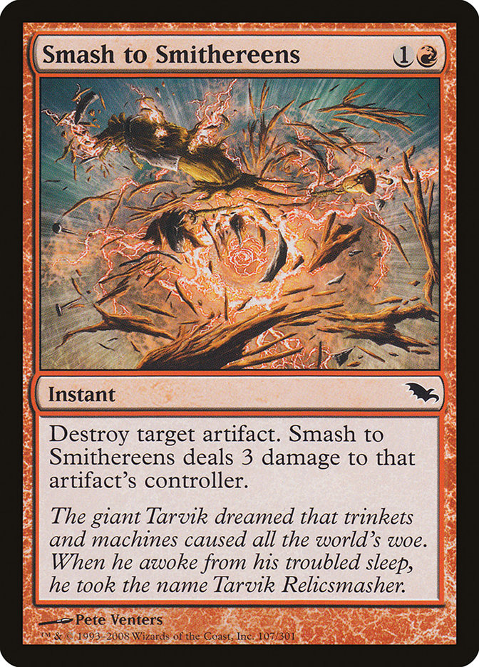 Smash to Smithereens [Shadowmoor] | Gear Gaming Fayetteville