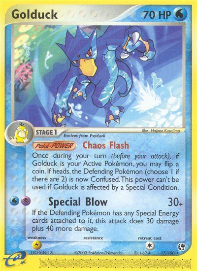 Golduck (17/100) [EX: Sandstorm] | Gear Gaming Fayetteville