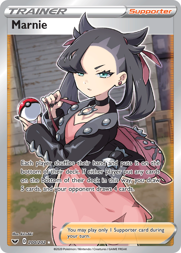 Marnie (200/202) [Sword & Shield: Base Set] | Gear Gaming Fayetteville