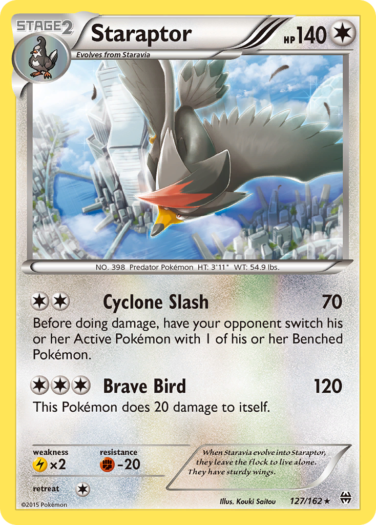 Staraptor (127/162) [XY: BREAKthrough] | Gear Gaming Fayetteville