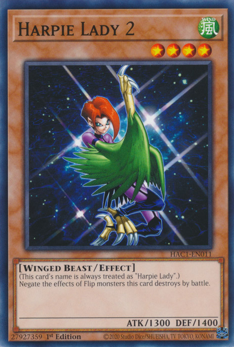 Harpie Lady 2 [HAC1-EN011] Common | Gear Gaming Fayetteville
