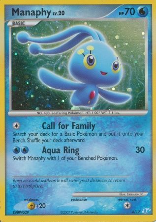 Manaphy (4/12) [Diamond & Pearl: Trainer Kit - Manaphy] | Gear Gaming Fayetteville