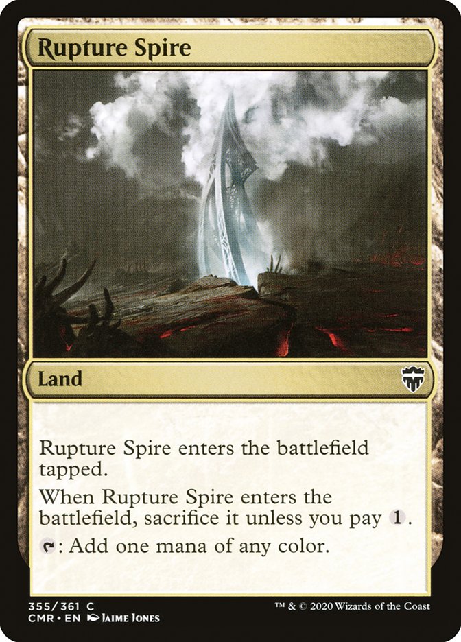 Rupture Spire (355) [Commander Legends] | Gear Gaming Fayetteville