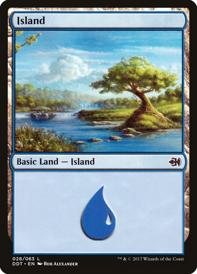 Island (28) [Duel Decks: Merfolk vs. Goblins] | Gear Gaming Fayetteville