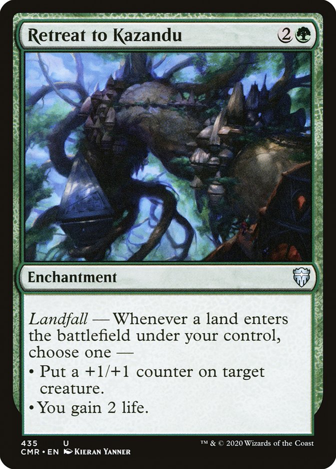 Retreat to Kazandu [Commander Legends] | Gear Gaming Fayetteville