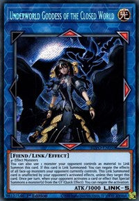 Underworld Goddess of the Closed World [BLVO-EN050] Secret Rare | Gear Gaming Fayetteville