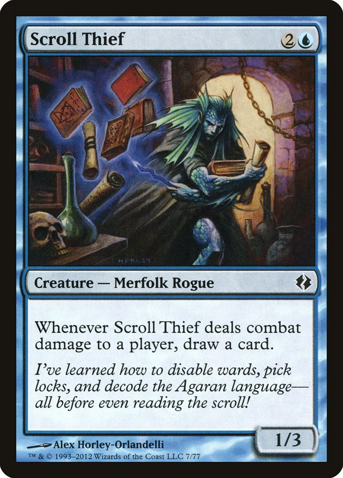 Scroll Thief [Duel Decks: Venser vs. Koth] | Gear Gaming Fayetteville