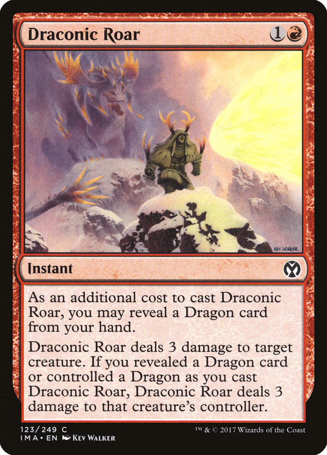 Draconic Roar [Iconic Masters] | Gear Gaming Fayetteville