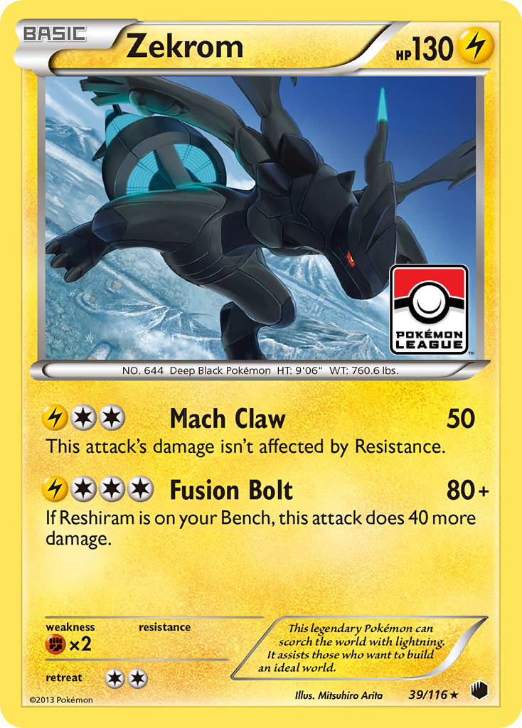 Zekrom (39/116) [Black & White: Plasma Freeze] | Gear Gaming Fayetteville