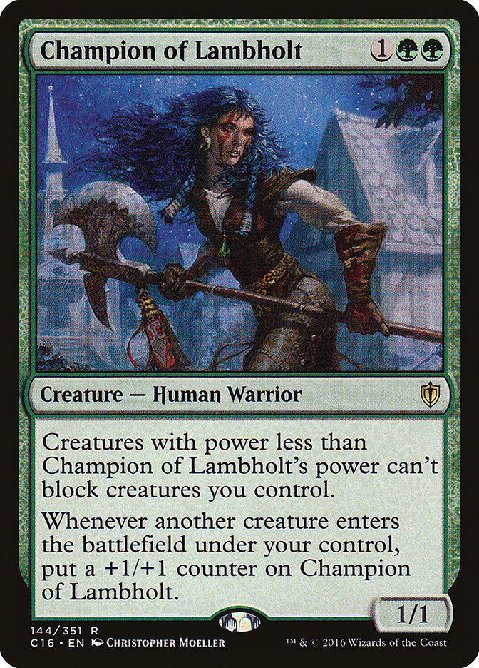 Champion of Lambholt [Commander 2016] | Gear Gaming Fayetteville