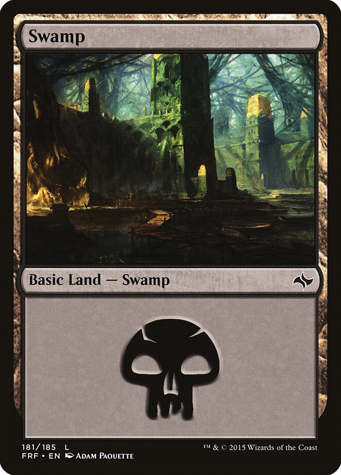 Swamp (181) [Fate Reforged] | Gear Gaming Fayetteville