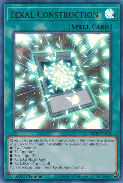 Zexal Construction [MP22-EN091] Ultra Rare | Gear Gaming Fayetteville