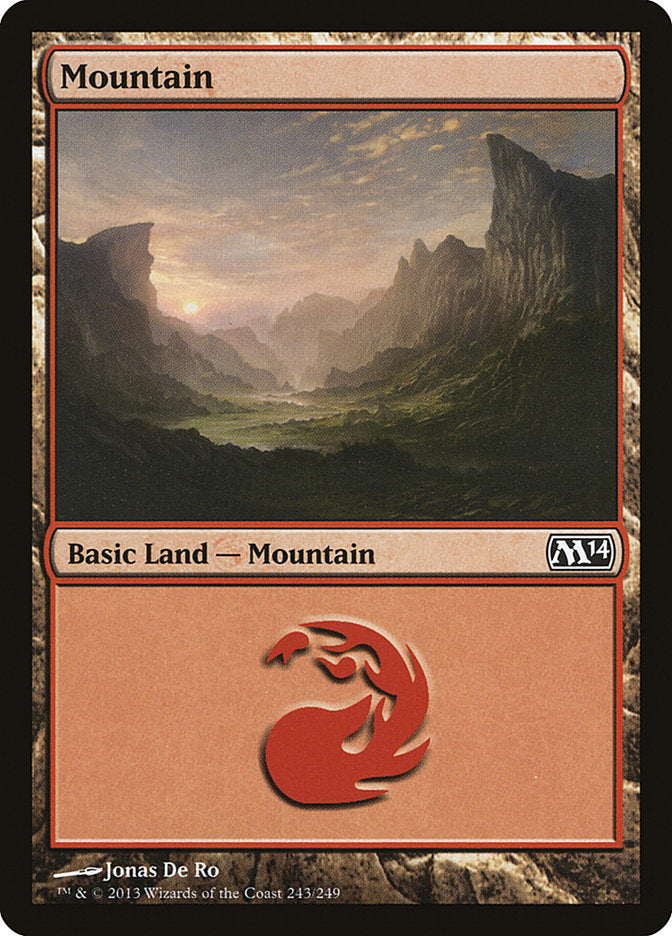 Mountain (243) [Magic 2014] | Gear Gaming Fayetteville