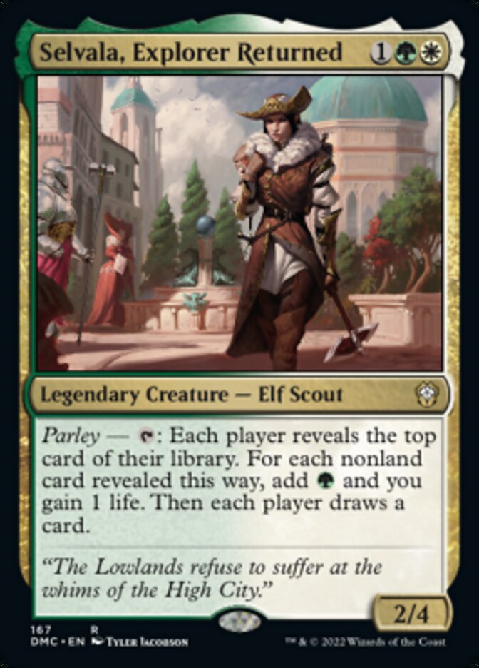 Selvala, Explorer Returned [Dominaria United Commander] | Gear Gaming Fayetteville