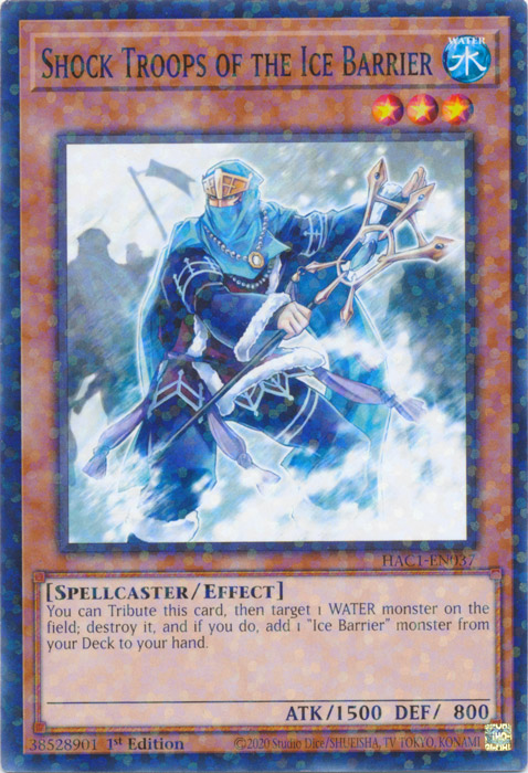 Shock Troops of the Ice Barrier (Duel Terminal) [HAC1-EN037] Common | Gear Gaming Fayetteville