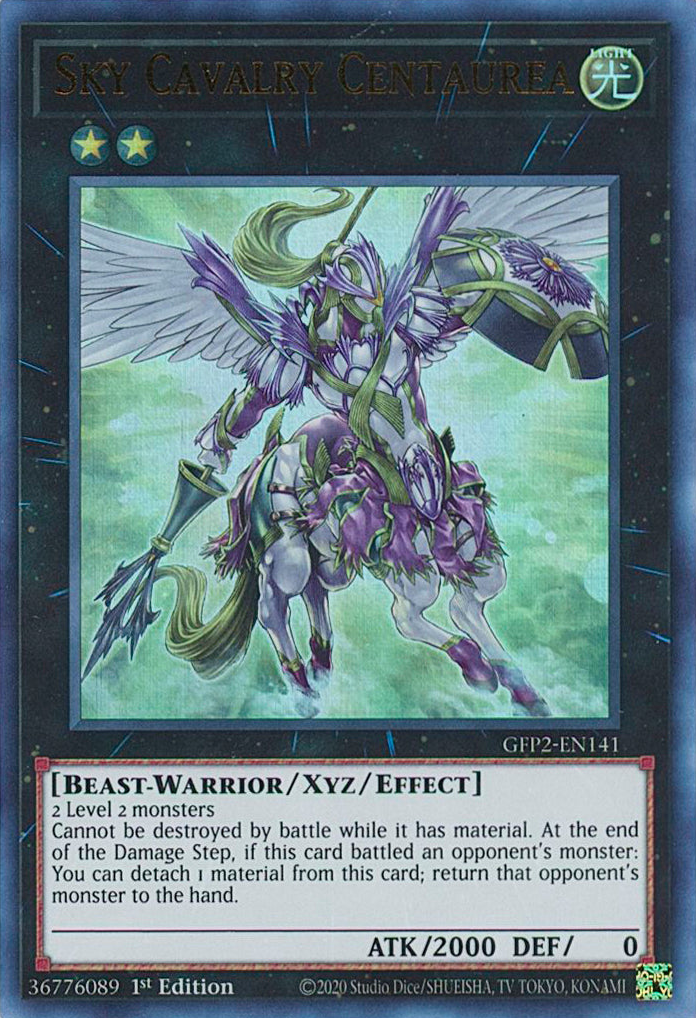 Sky Cavalry Centaurea [GFP2-EN141] Ultra Rare | Gear Gaming Fayetteville