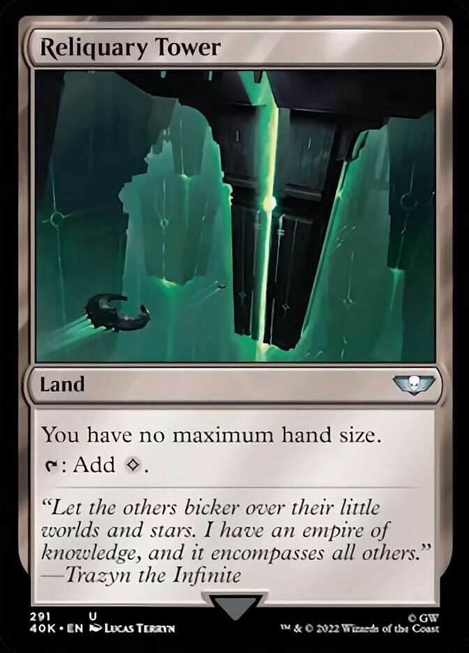 Reliquary Tower (Surge Foil) [Warhammer 40,000] | Gear Gaming Fayetteville