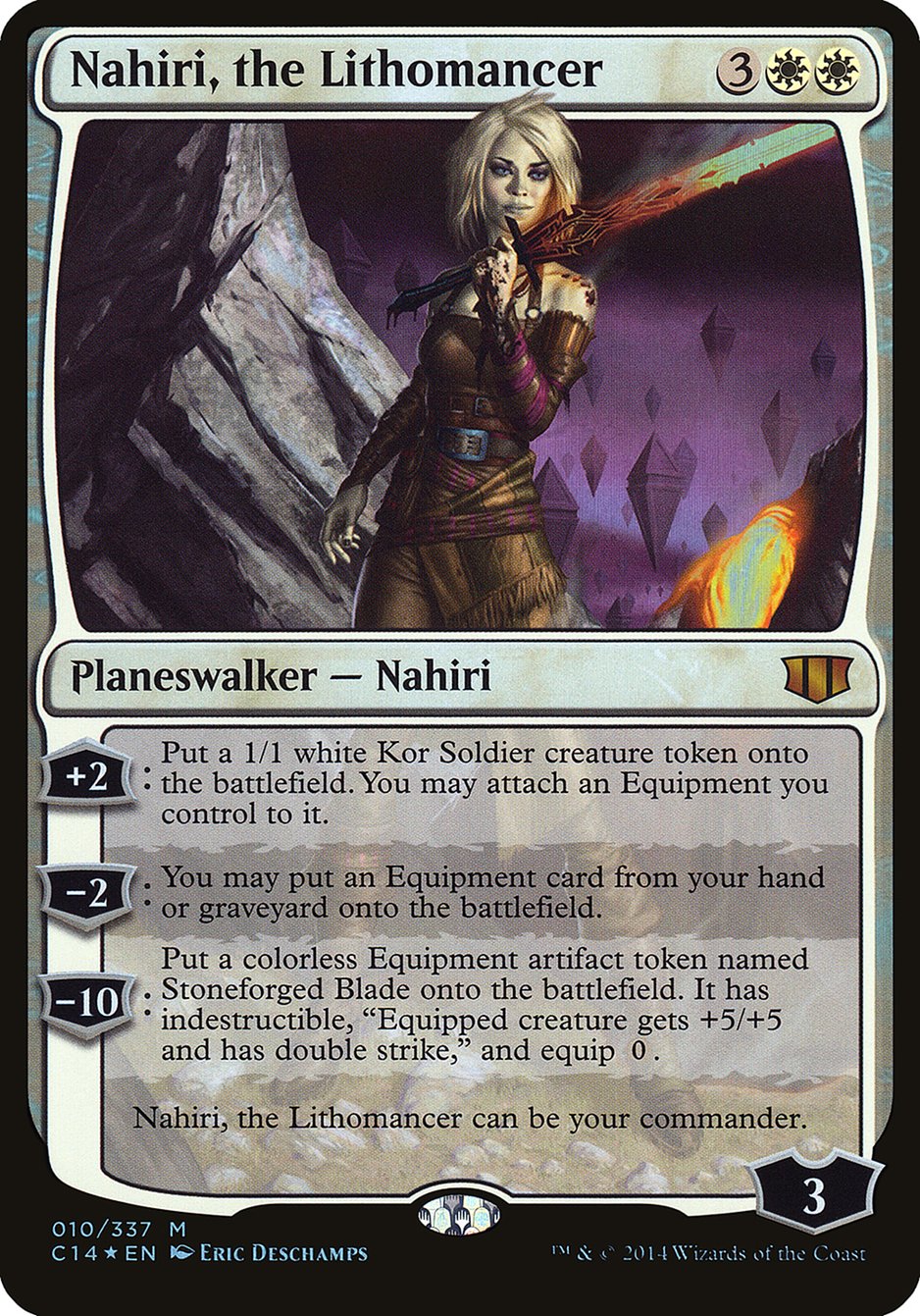 Nahiri, the Lithomancer (Oversized) [Commander 2014 Oversized] | Gear Gaming Fayetteville