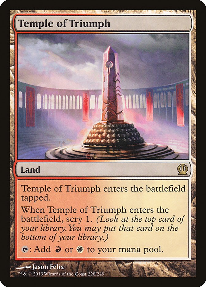 Temple of Triumph [Theros] | Gear Gaming Fayetteville