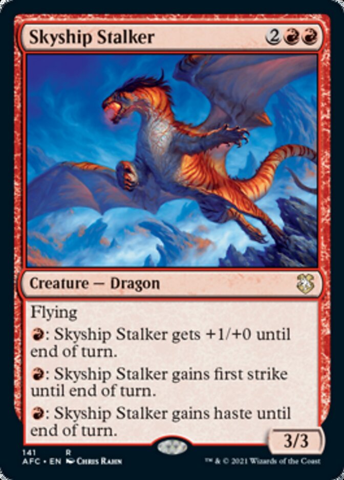 Skyship Stalker [Dungeons & Dragons: Adventures in the Forgotten Realms Commander] | Gear Gaming Fayetteville