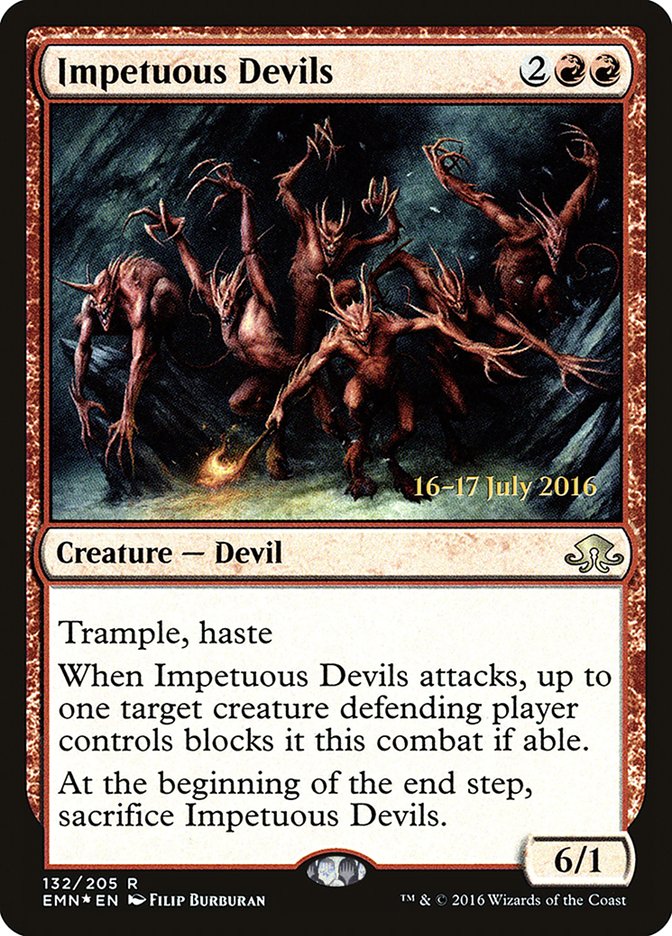 Impetuous Devils [Eldritch Moon Prerelease Promos] | Gear Gaming Fayetteville