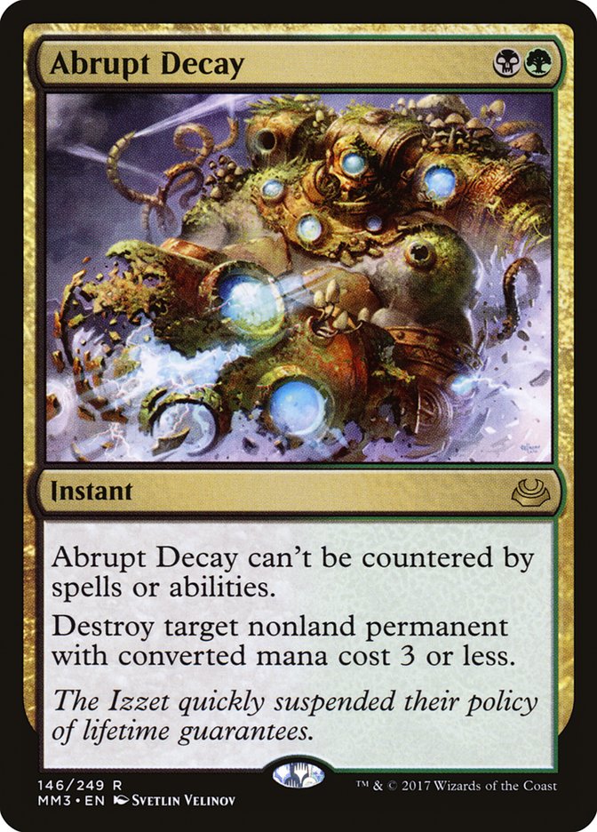 Abrupt Decay [Modern Masters 2017] | Gear Gaming Fayetteville