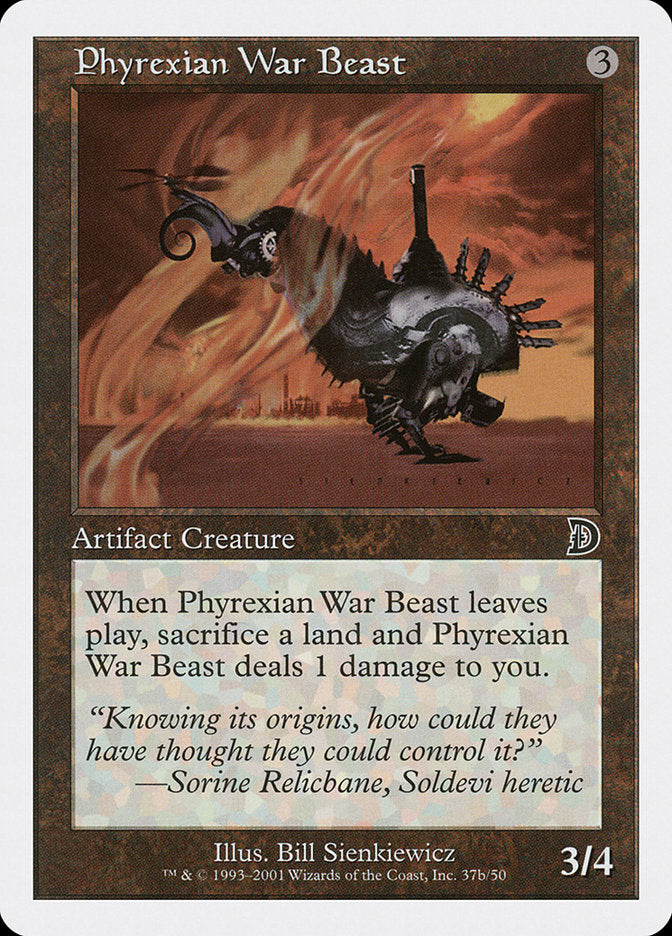 Phyrexian War Beast (Signature on Right) [Deckmasters] | Gear Gaming Fayetteville