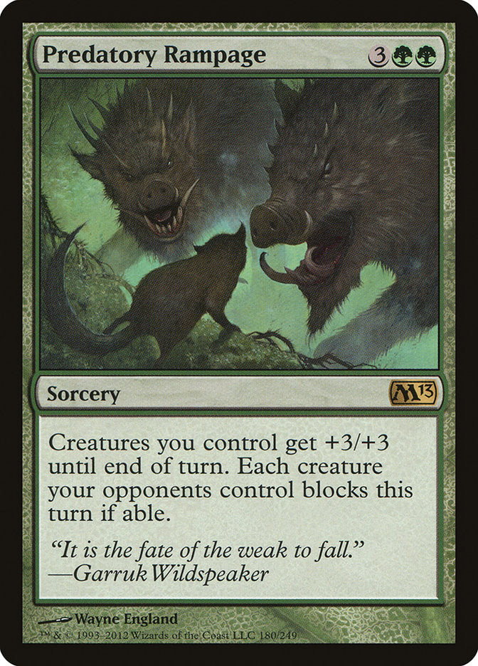 Predatory Rampage [Magic 2013] | Gear Gaming Fayetteville